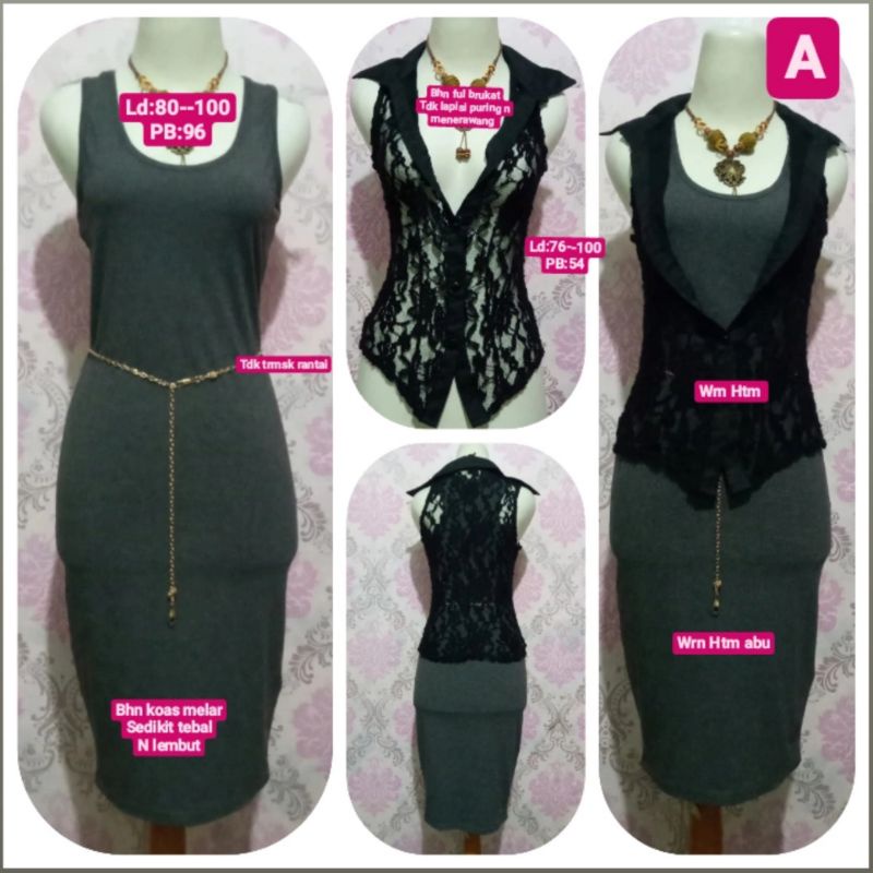 DRESS/DR/Dress Wanita Mini/Dress Wanita Sexy/Baju Terusan Cencual