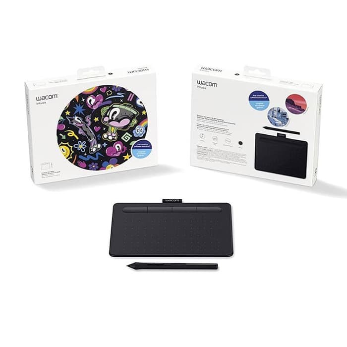 Wacom Pen Tablet Intuos CTL 4100 Small Hitam