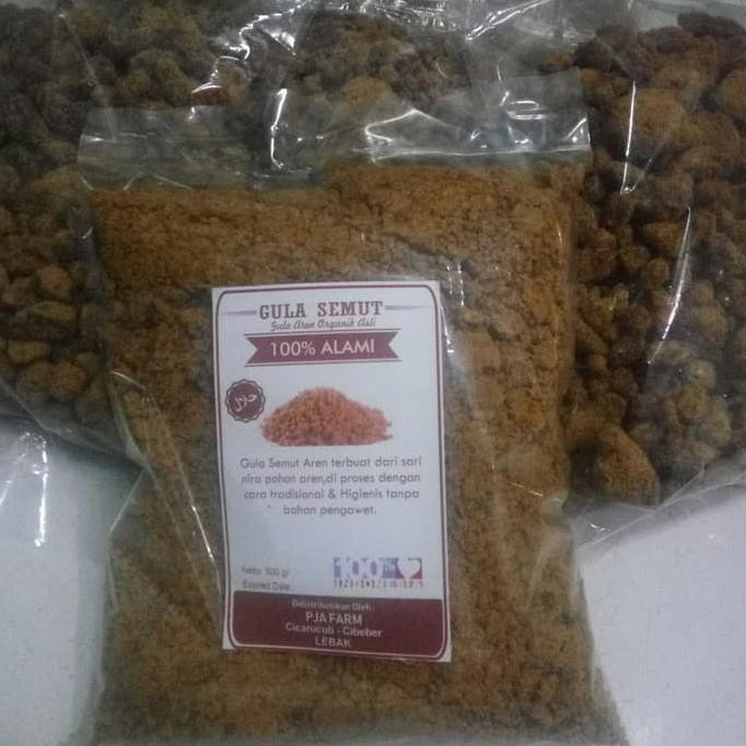 

Gula aren murni granule 5 kg , serbuk bongkah