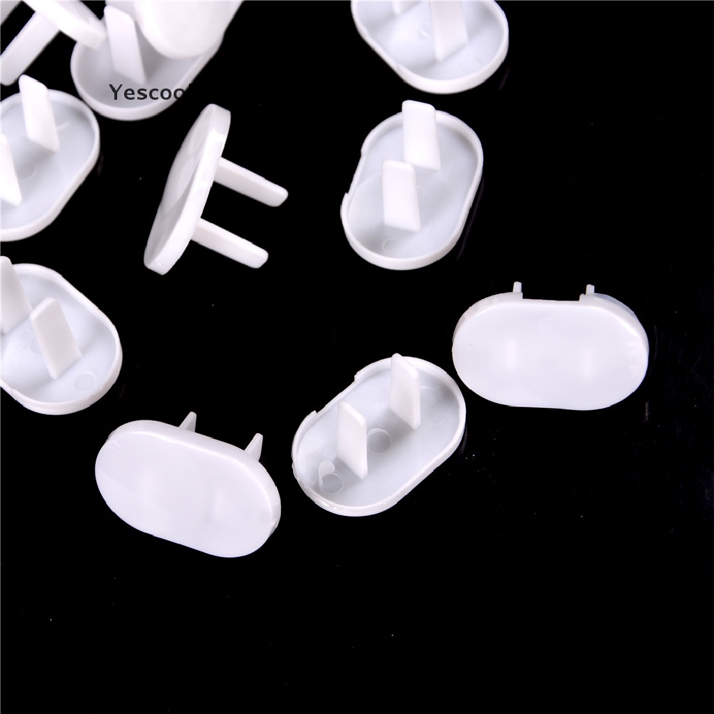 (Yescool) 30pcs Cover Pelindung Stop Kontak Power Plug Untuk Keamanan Bayi
