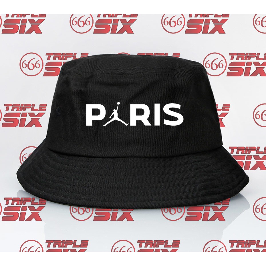 Topi Bucket Paris Air Jordan PSG