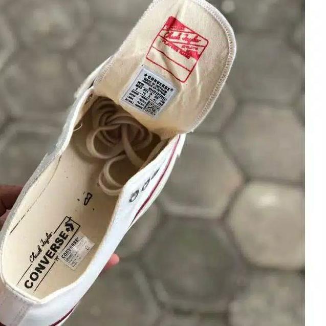 ✲ sepatu converse 70s krem pedek sepatu snekers pria dan wanita ☛