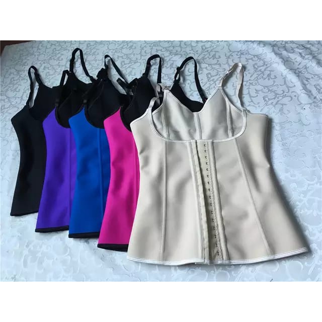 KORSET BRA PELANGSING PENGECIL PERUT BUNCIT CORSET BAJU GYM WANITA, PUSH UP BRA HOT SHAPER, POST PARFUM AFTER CECAR