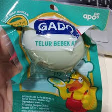 Gado Telur Bebek Asin Telur Siap Makan Praktis 1 Butir 55g