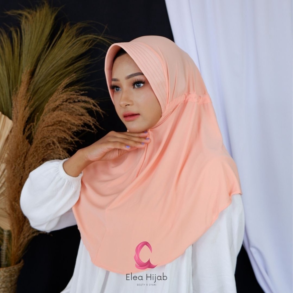 JILBAB SERUT JOKOWI ADIBA SERI WARNA 2 / HIJAB INSTAN SERUT JOKOWI