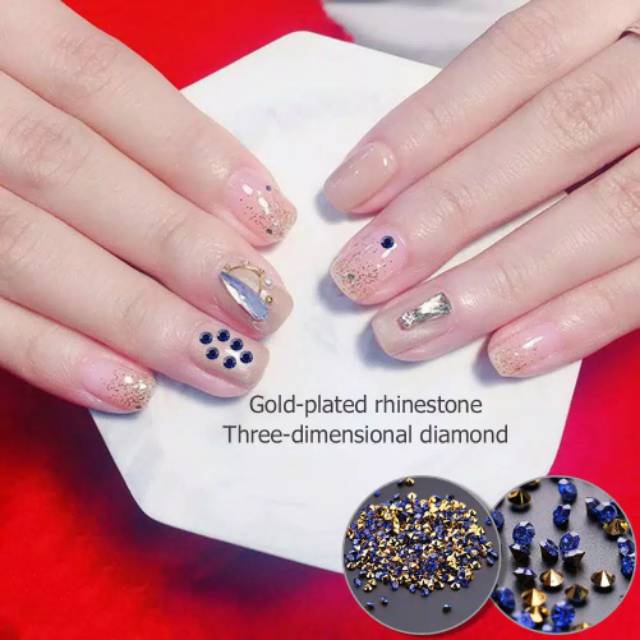 POINT BACK NAIL ART / MANIK-MANIK KUKU 3mm