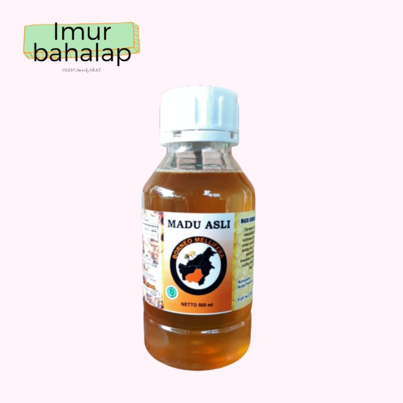 

Madu Borneo 500ml Mellifera 100% Asli
