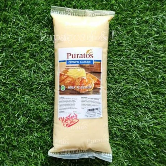 

Puratos Cremfil Classic Milk / Filling Selai Susu 1 kl / kilo