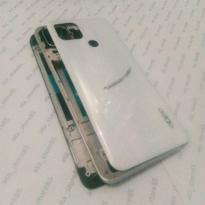 Fullset Oppo A15 | A 15 Backdoor Backdor Backover BC Back Casing Kesing Housing Tutup Belakang Baterai Original