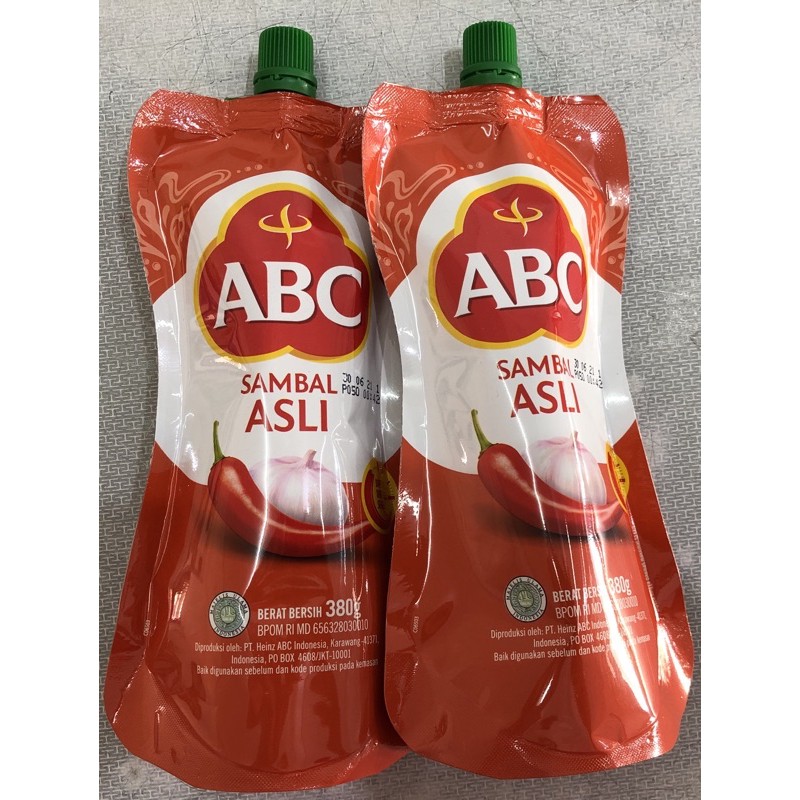 

ABC Sambal Asli Pouch 380gr