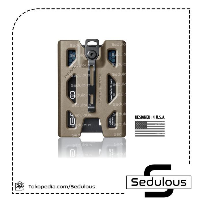 

Document Organizer / Govo Badge Id Card Holder/Wallet Tactical Id Card - Cokelat