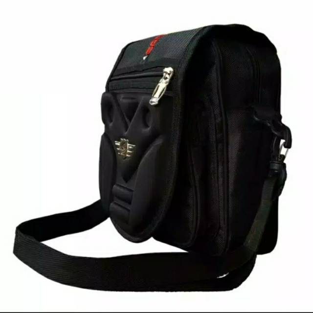 TAS LAPTOP SANTER EMBOSS 3 IN 1  (Ransel selempang dan jinjing) FREE Selempang S-2828