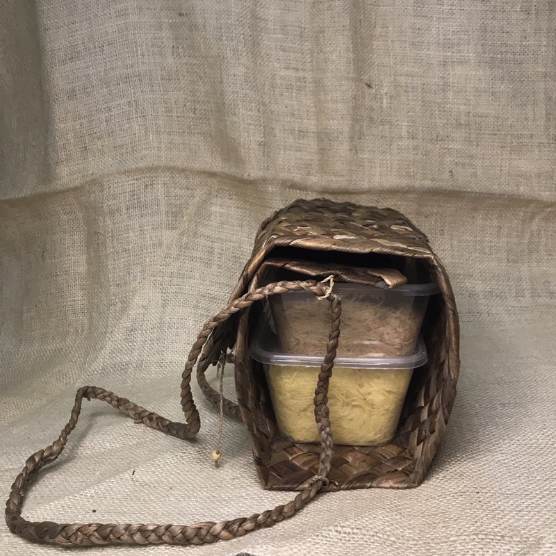 Bengok Valisete X Rambut Nenek_Tas Enceng Gondok Handmade