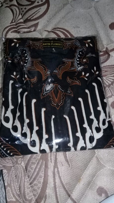 Kemeja Batik Merpati Sogan Halus Asli Katun Sragenan Batik Solo