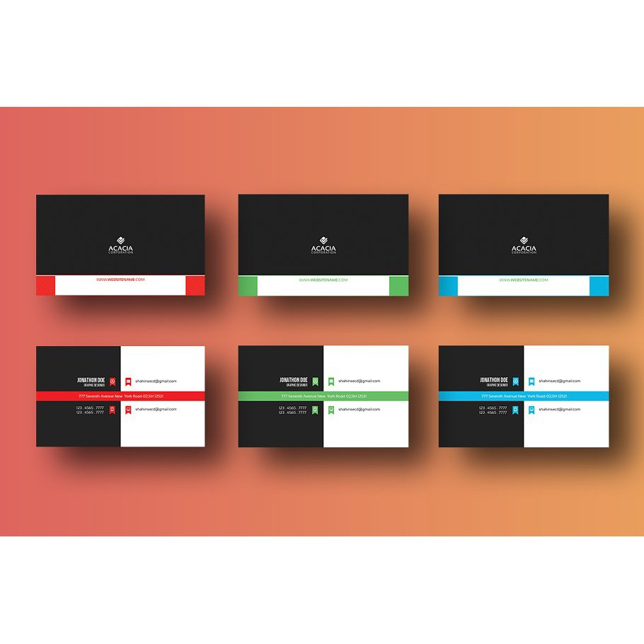 200 Mega Business Cards Bundle - Adobe Photoshop