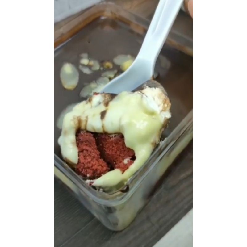 

dissert box / diseert redvelvet durian