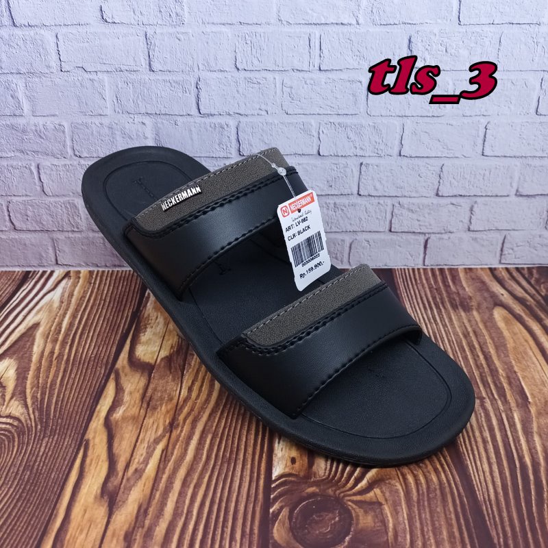 Sandal Pria Neckermann Lv 982 Original 38-43 Sandal Slop Casual Laki