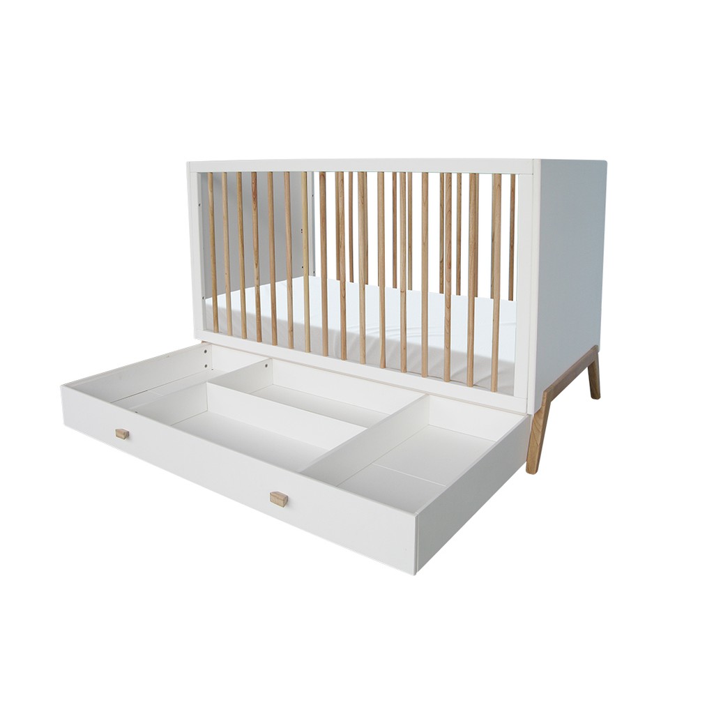 THEO MARELIE BED DRAWER trundle NEIGE COLOUR / LACI TEMPAT TIDUR