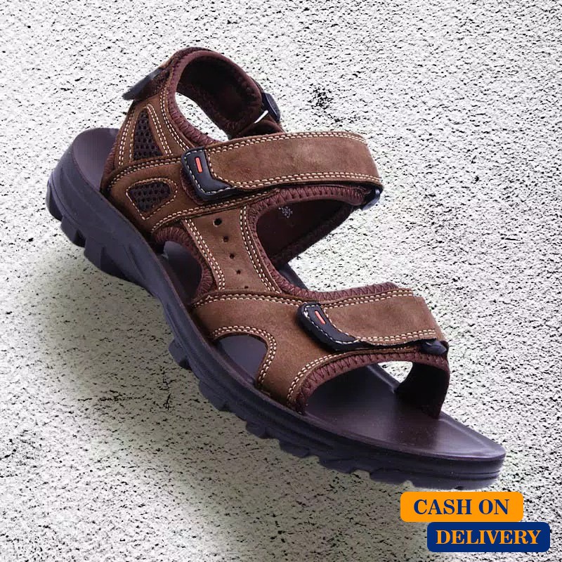  SANDAL  PRIA KASUAL ANTISLIP SANDAL  GUNUNG RINGAN BAHAN 