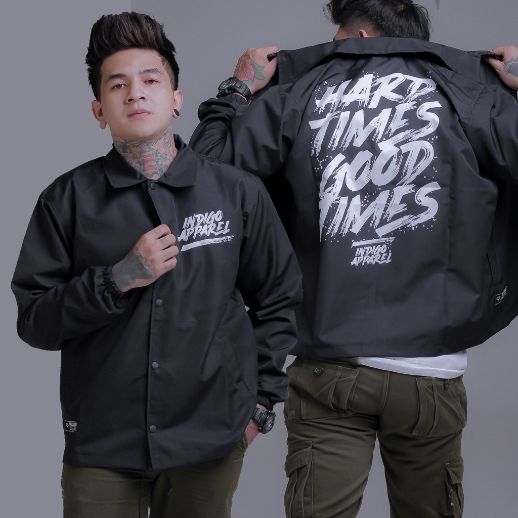 JAKET PARASUT COACH JUMBO GOOD TIMES BY INDIGO