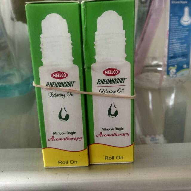Grosir Murah_Rheumason Relaxing Oil (Nellco) Minyak Angin Aromatherapy Roll On 10ml