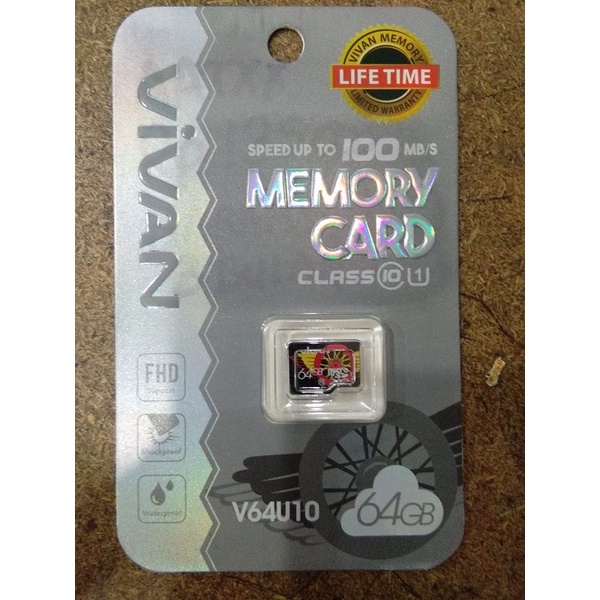 memori/micro sd/mmc vivan 64GB