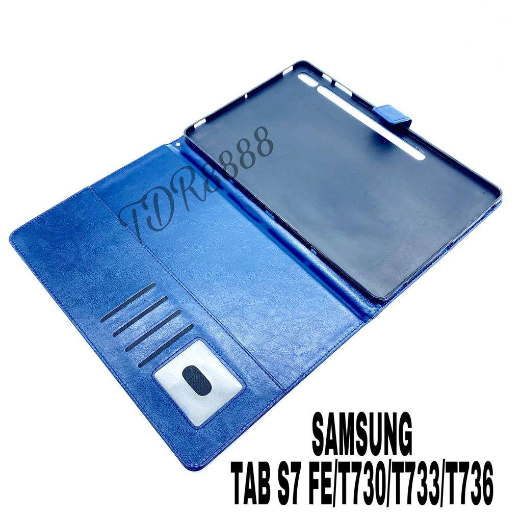 SAMSUNG TAB S7 - T870/T875/T876 - CASE BOOKCOVER FLIP KULIT SAMSUNG