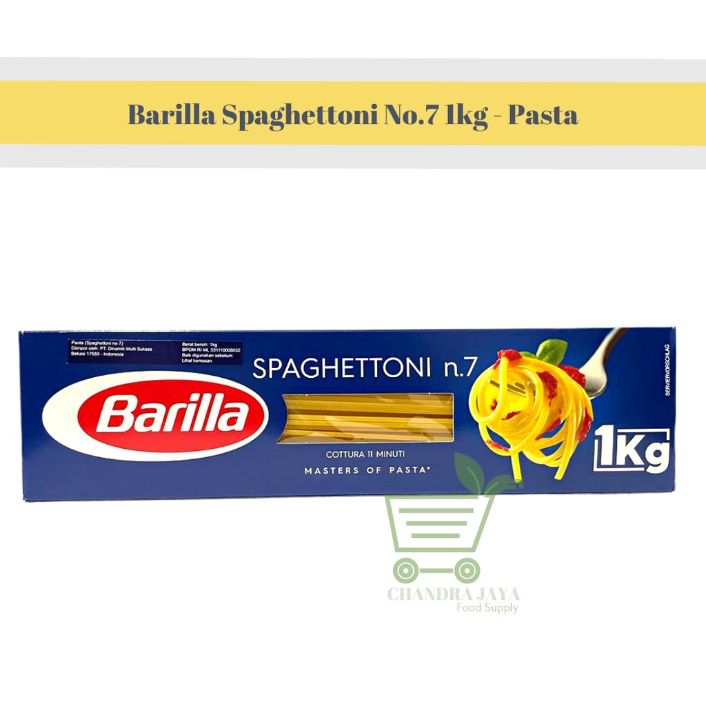 

Barilla Spaghettoni No.7 1 KG - Pasta