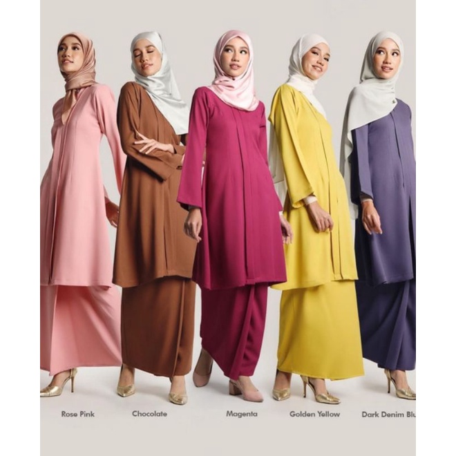 Nita one set / baju muslim/ baju Melayu