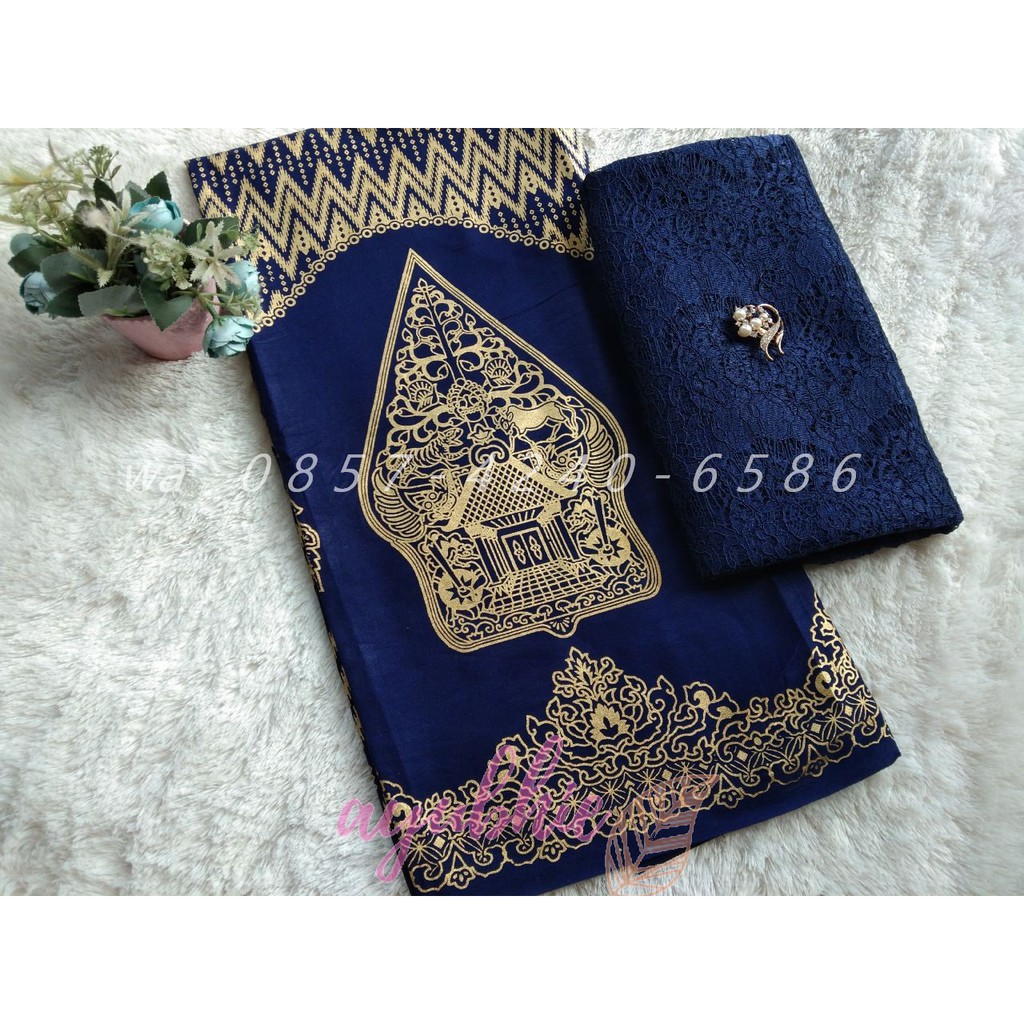 kain batik kebaya jarik pekalongan kondangan mix brokat ori