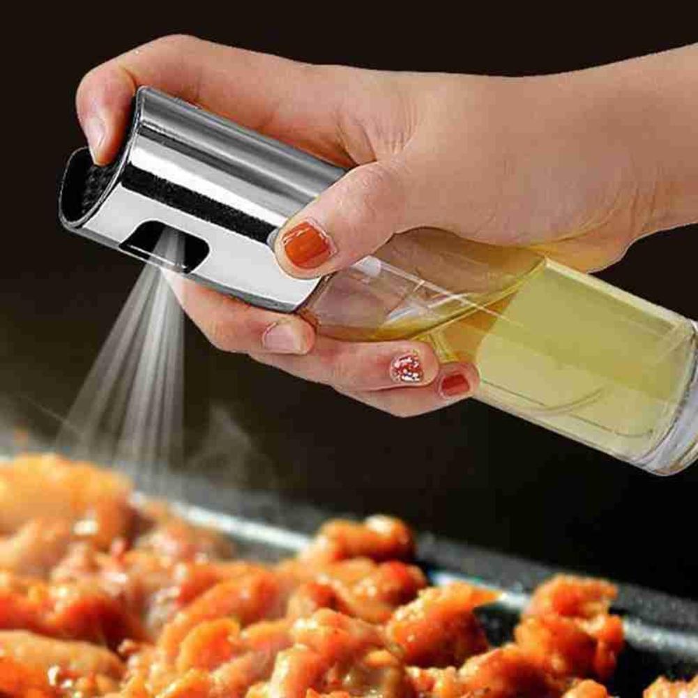 Botol Penyemprot Minyak Tahan Karat Spray Bottle Alat Dapur Masak Simple