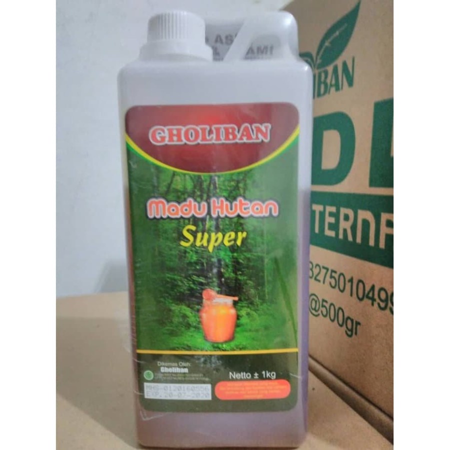 

Madu asli/Madu murni/Madu Hutan Super Gholiban 1 kg 1kg