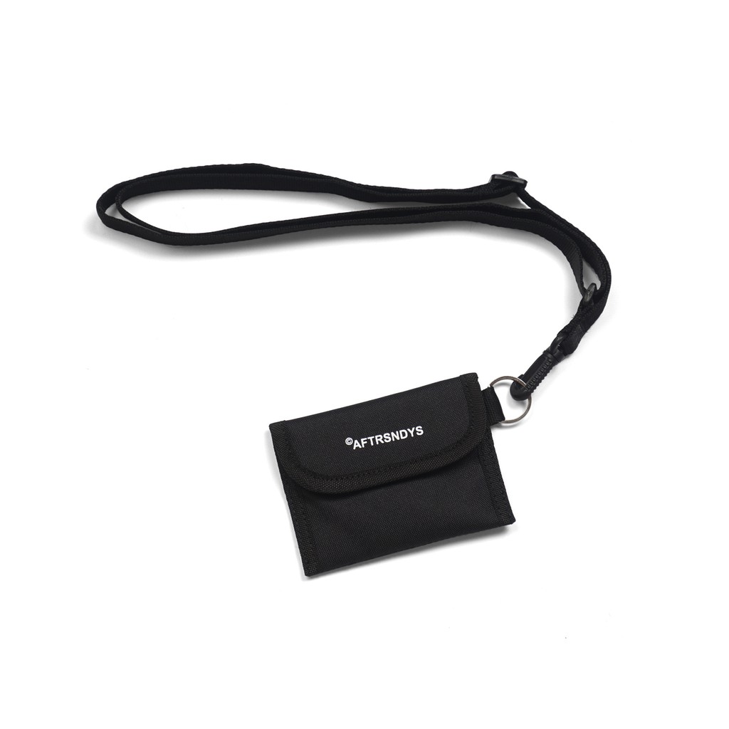 BAG | BLACK HANGING WALLET | AFTERSUNDAYS