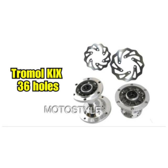 TROMOL KLX TROMOL DEPAN BELAKANg KAWASAKI KLX