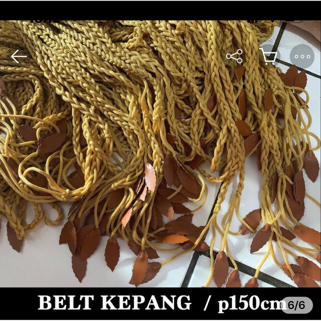 1KG MUAT 34PCS | IKAT PINGGANG FASHION WANITA BELT TALI KEPANG DAUN HITS SELEBGRAM