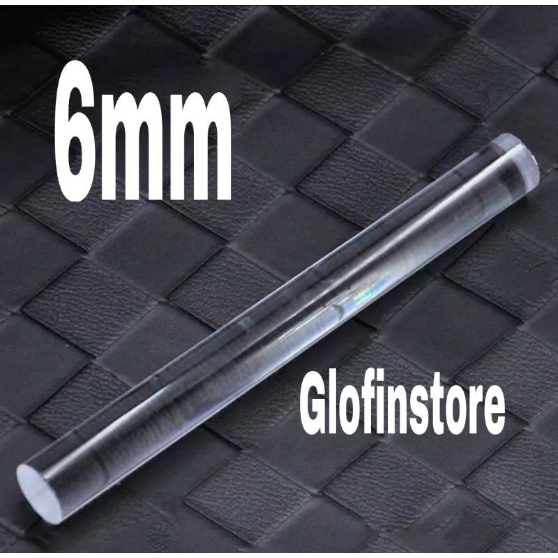 Akrilik /Acrylic Rod Diameter 6mm panjang 2meter