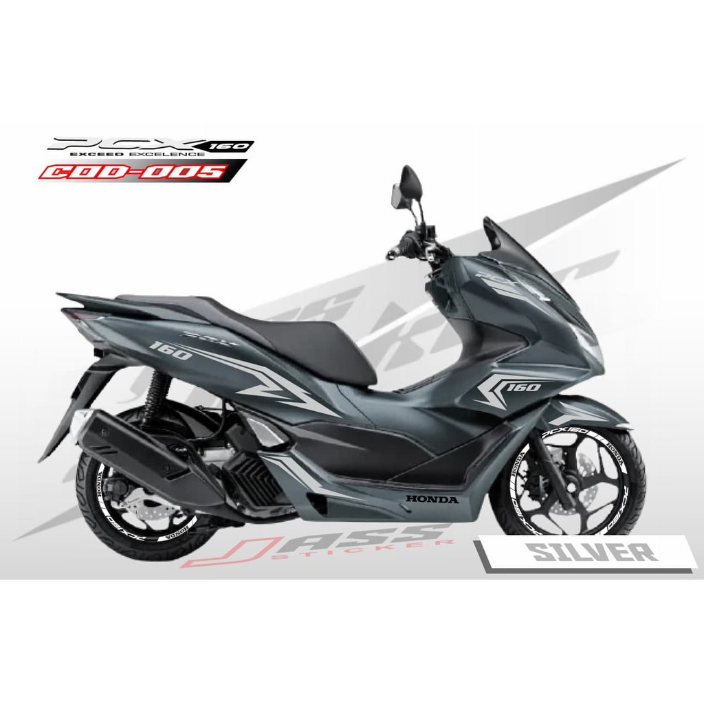 (COD) STICKER CUTTING PCX 160 + SIKER PELEK / STIKER STRIPPING PCX 160 / STRIPING PCX