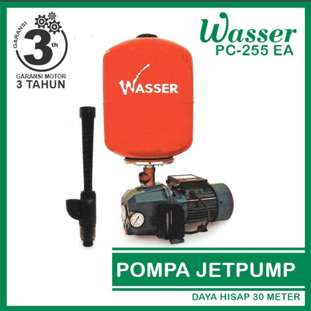 PC255EA WASSER POMPA AIR SEMI JET PUMP PC 255 EA PC-255EA