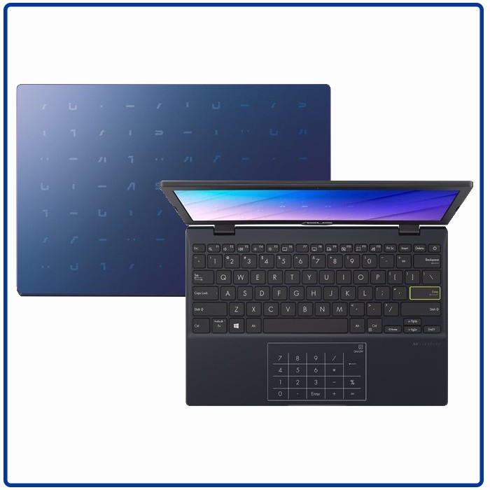 Asus E210MAO-HD421 /Celeron N4020/4GB/256GB SSD/11.6″/Win 10 Home+OHS 2019/Peacock Blue