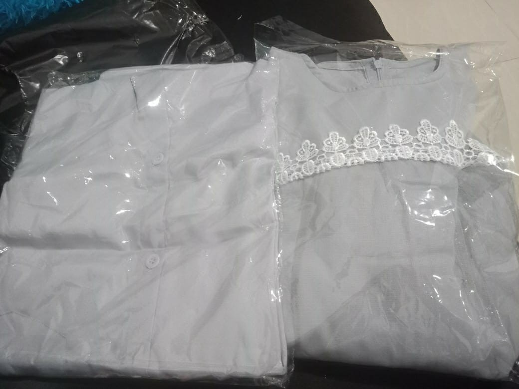 Couple Gamis Batik  Sarimbit Batik Terbaru  Gamis Batik Original Rusly Busana Trendy