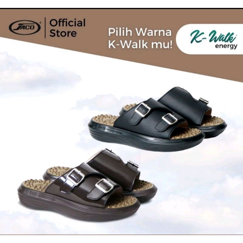 sandal kesehatan ,reflexy,K-walk energy  tahan air Original asli Jaco