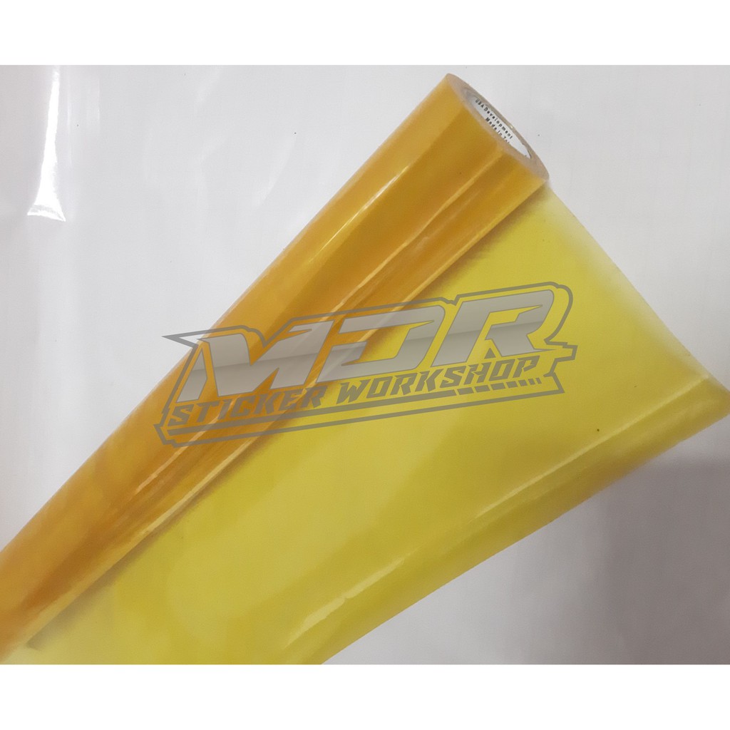 STICKER SKOTLET KUNING TRANSPARAN MAXDECAL