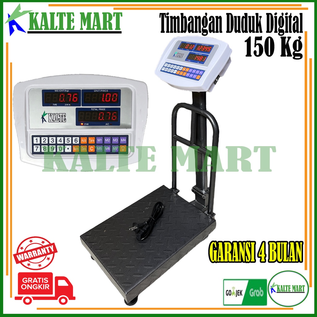 Timbangan Duduk Digital 150 kg Timbangan Barang 150kg