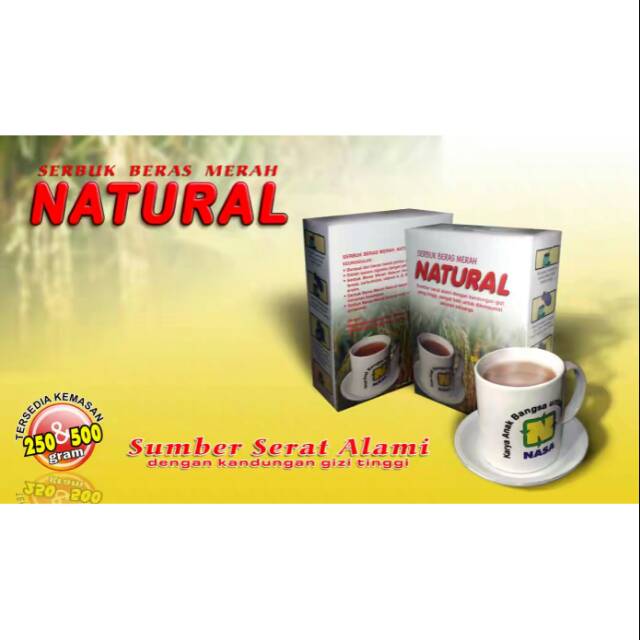 

Serbuk Beras Merah Natural