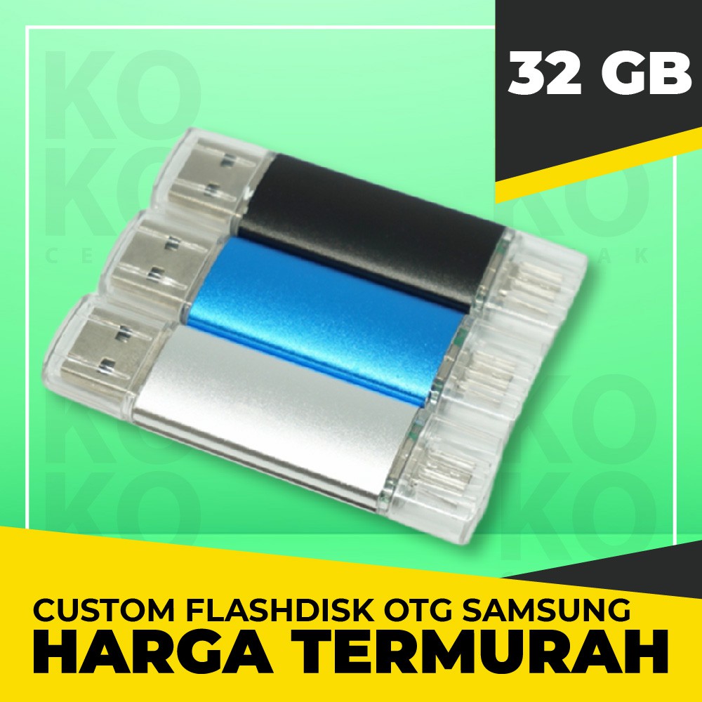 Flashdisk OTG BESI 32 GB Custom - FLASHDISK BESI - USB BESI Custom 32 GB
