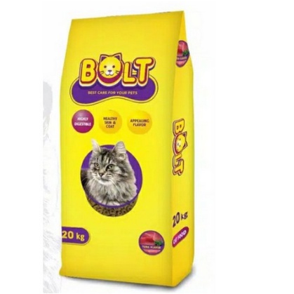 BOLT 1KG/ bolt makanan kucing 1kg/dry food