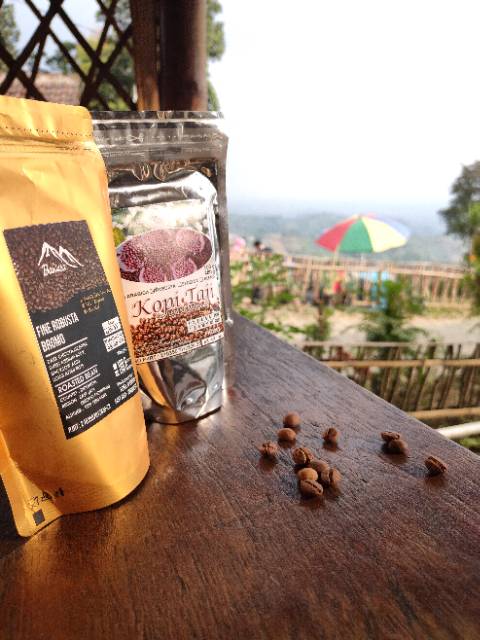 

150gr 100% ROBUSTA KOPI TAJI LERENG BROMO 100% MURNI TANPA CAMPURAN