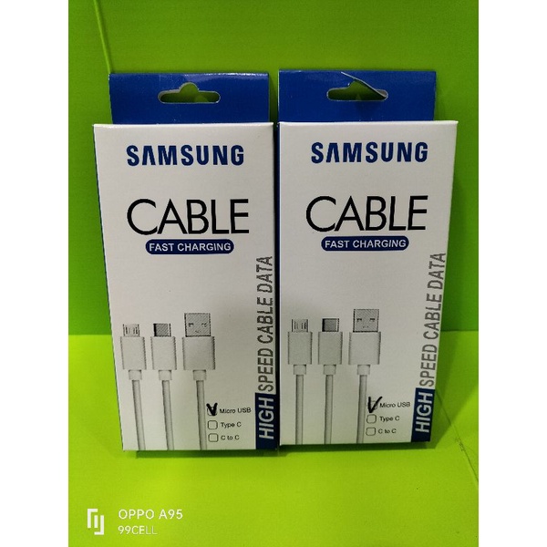 Kabel data fast charging samsung mikro USB kabel samsung mikro USB