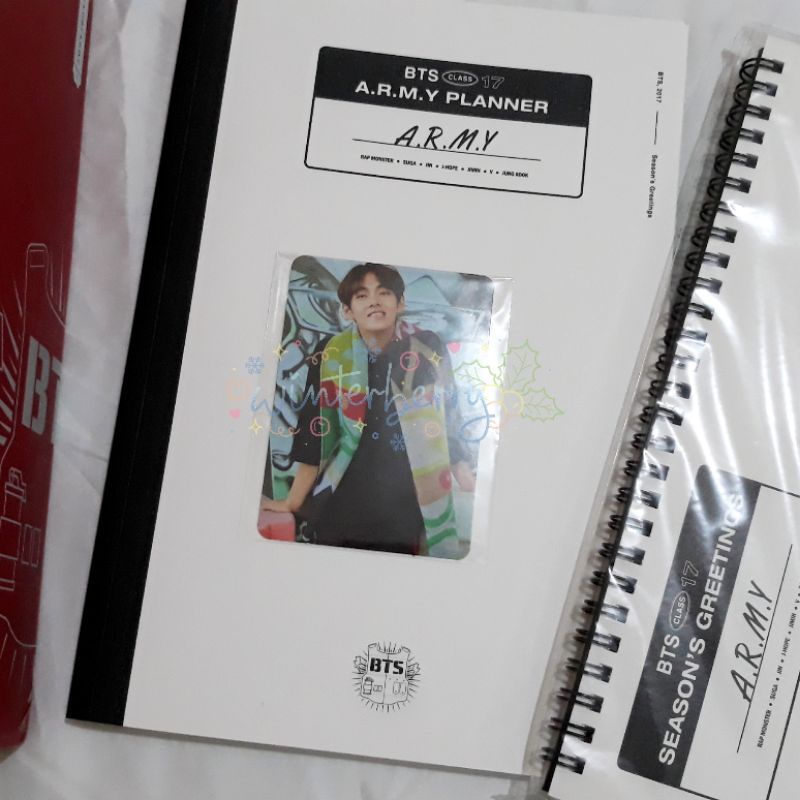 SEASONS GREETING 2017 FULLSET PC TAEHYUNG SG 17