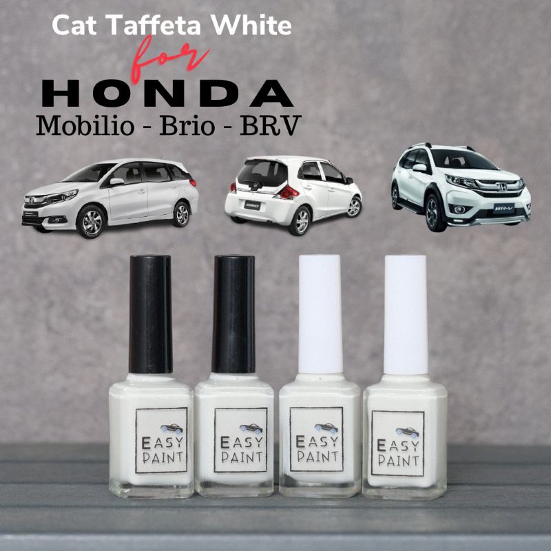 Cat Oles Mobil Taffeta White - Honda Mobilio, Brio, BRV NH578